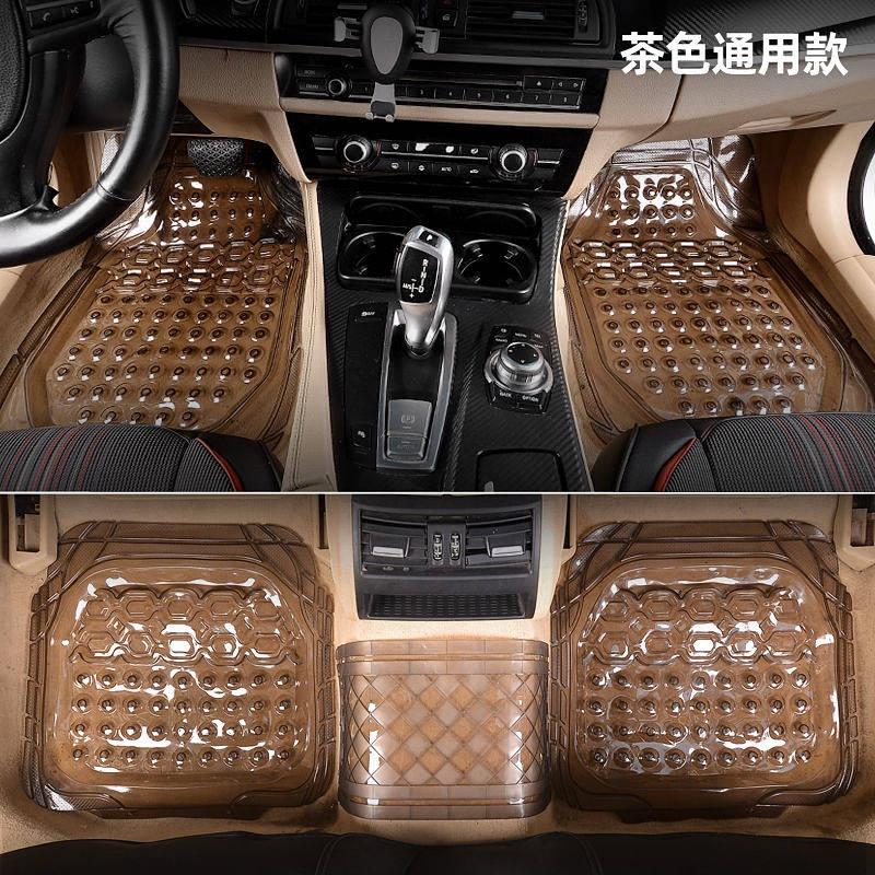 Bộ Thảm Lót Sàn Xe Hơi Bằng Nhựa Pvc Trong Suốt Cho xe 4-5 chỗ Tiện Dụng Thời trang