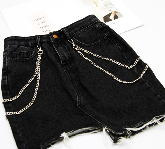 Dây xích quần titan phụ kiện unisex