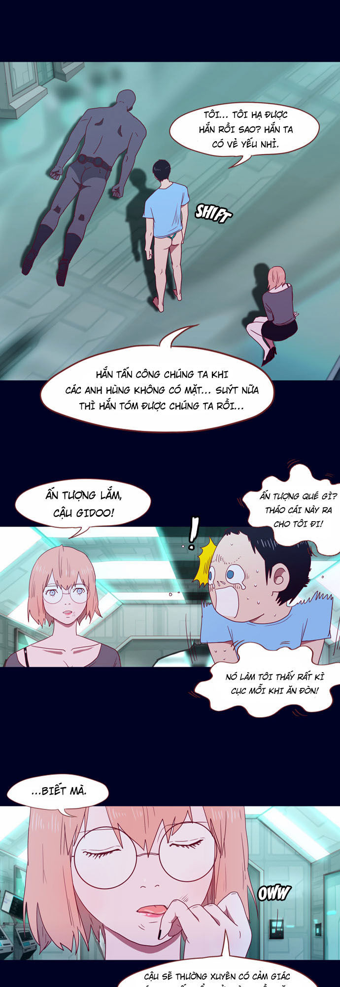 siêu nhân tinh trùng chapter 4 15