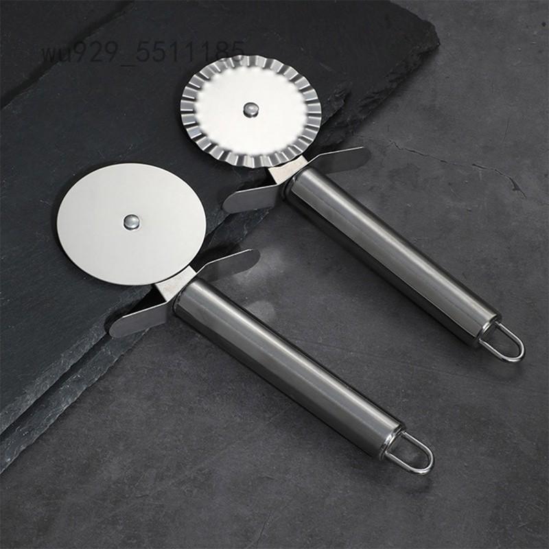 Dao Lăn Cắt Bánh Pizza Chuyên Nghiệp Bằng Thép Không Gỉ Inox 304
