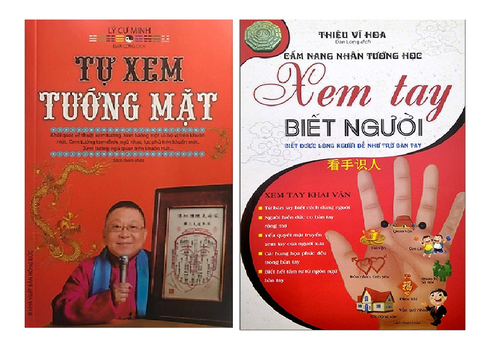 Combo Sách: Tự Xem Tướng Mặt + Xem Tay Biết Người