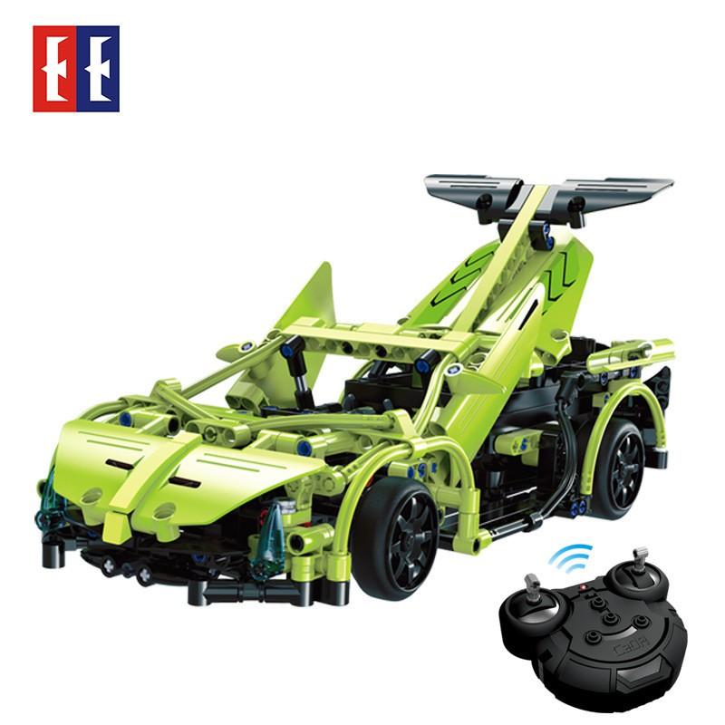 Đồ Chơi Lắp Ráp Kiểu Lego Siêu Xe LAMBORGHINI CaDA C51007 Điều Khiển Từ Xa RC Với 453 Mảnh Ghép