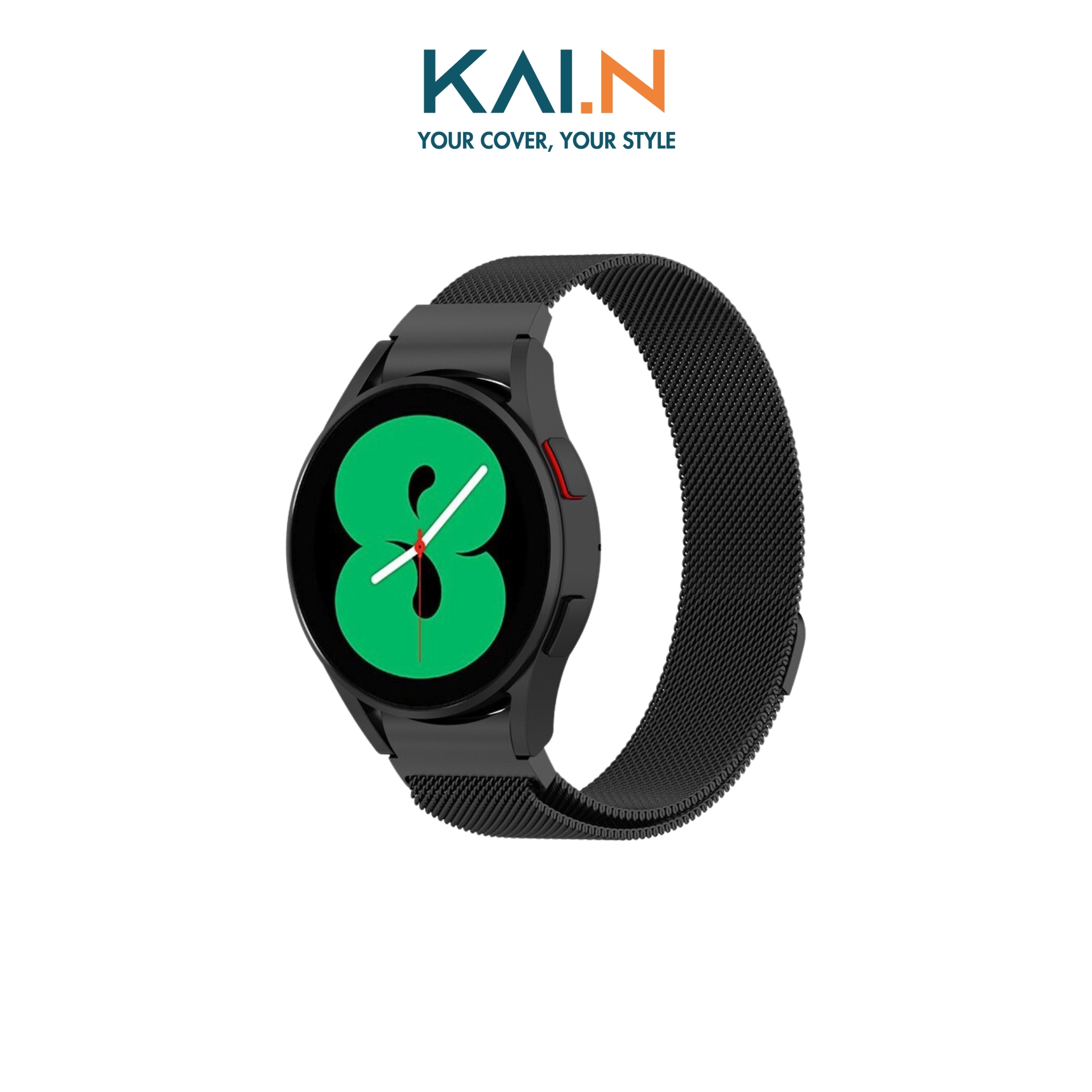 Dây Đeo Thay Thế Dành Cho Samsung Galaxy Watch 4/ Galaxy Watch 5, Kai.N Universal Milanese - Hàng Chính Hãng