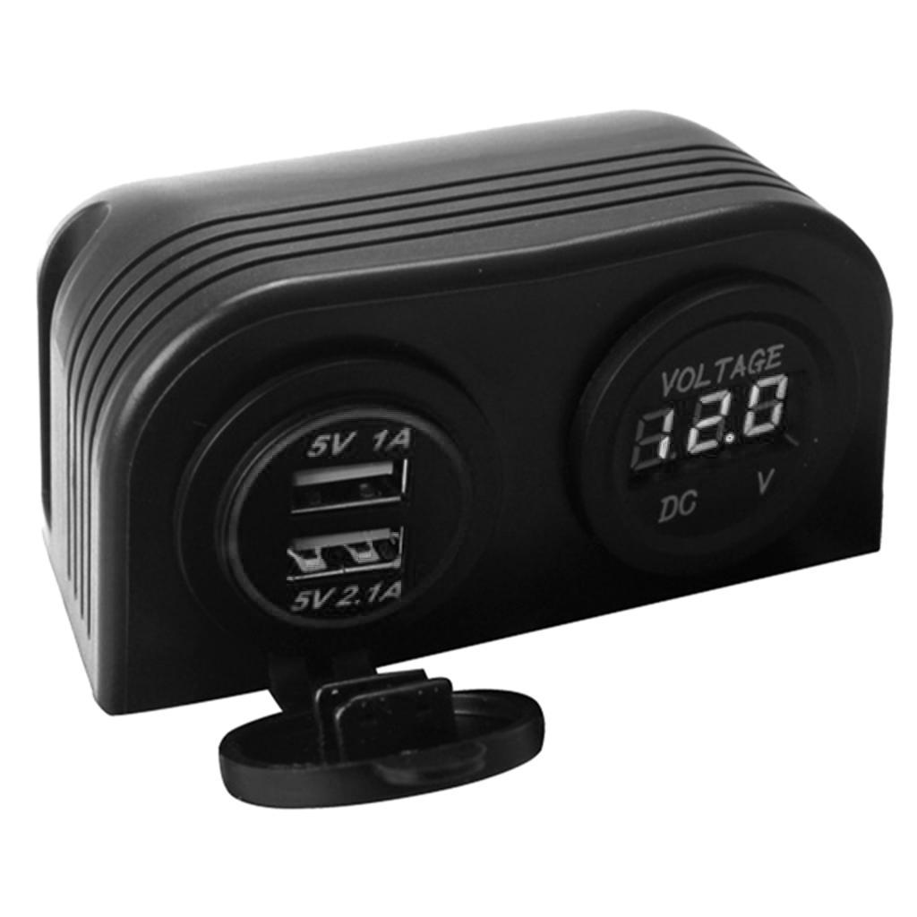 Car Cigarette Lighter Power Converter Female Adapter 12V Double USB
