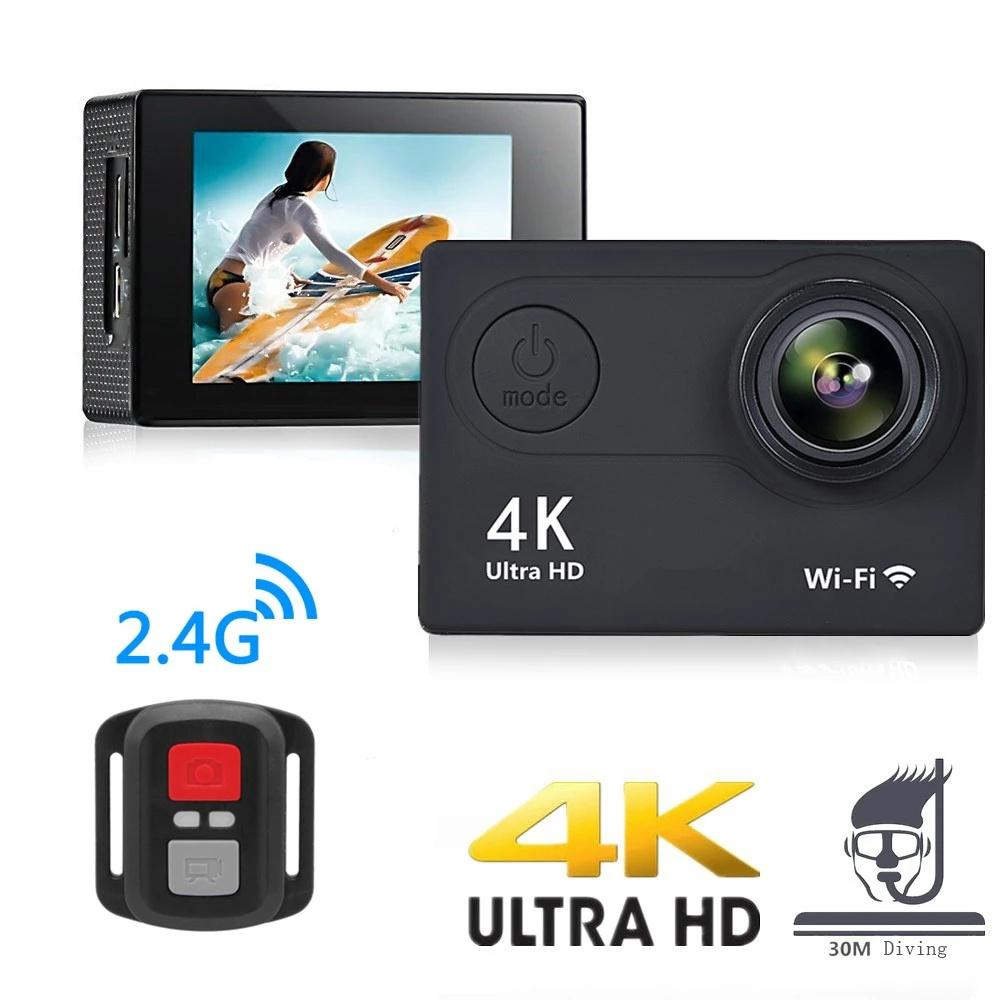 Camera Hành Động H9R Ultra HD 4K WiFi Điều Khiển Từ Xa Thể Thao Ghi Hình Máy Quay Đầu Ghi DV Đi Chống Nước Pro Mũ Bảo Hiểm Mini camera