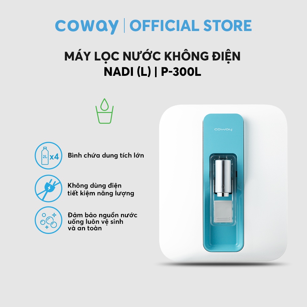 Máy lọc nước Coway Hàn Quốc FINN P-300L - Hàng chính hãng