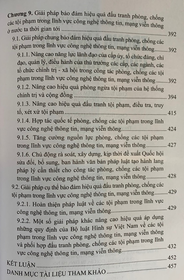 Phòng Chống Tội Phạm Trong Lĩnh Vực Công Nghệ Cao