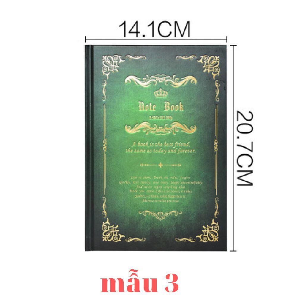 Sổ tay bìa cứng a5 - sổ nhật kí kẻ ngang phong cách cổ điển vintage - notebook a special day - 240 trang