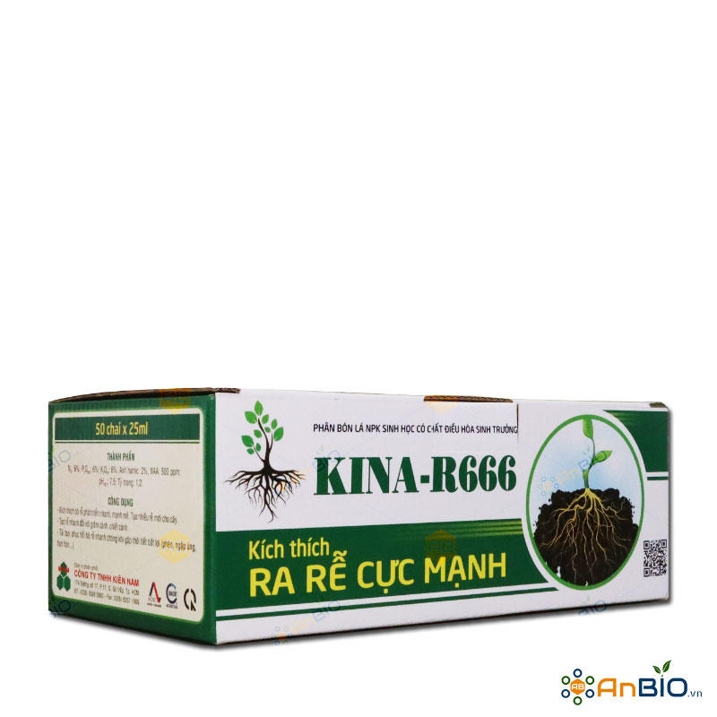 KÍCH THÍCH RA RỄ CỰC MẠNH KINA R666 Ống 25ml