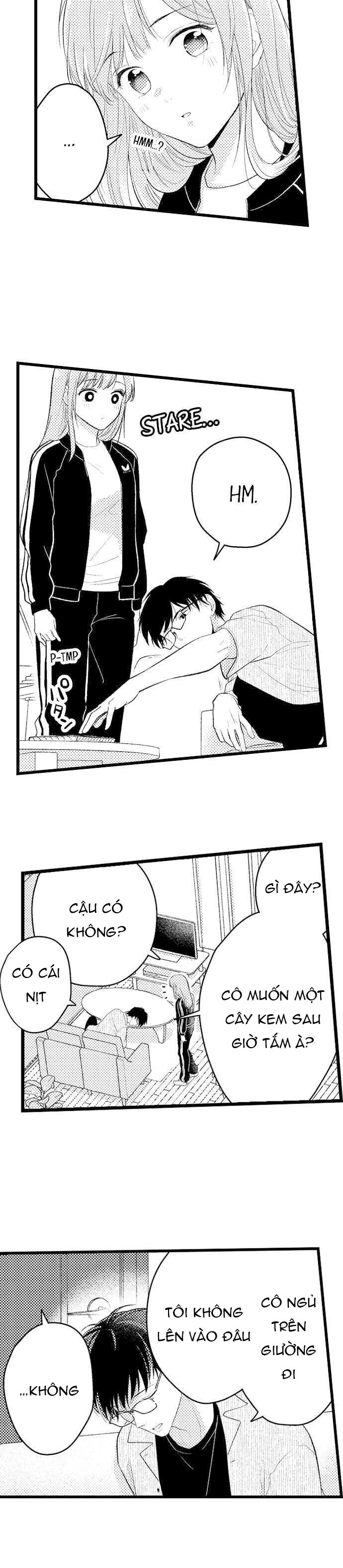 chỉ 3 giây sau, anh ấy như biến thành quái thú chapter 8.2 5