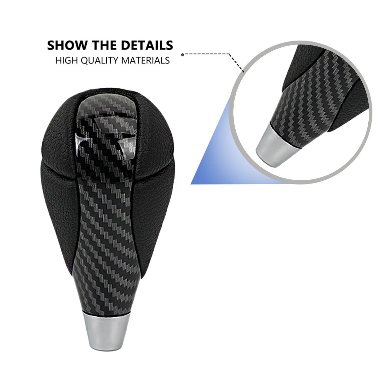 Car Gear Knob Automatic Gear Knob Parts Durable PU Leather for ES300