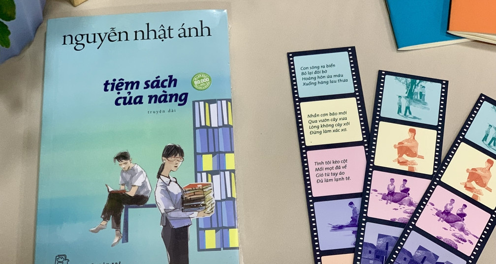 Sách Tiệm sách của nàng Bìa mềm, Nguyễn Nhật Ánh, Tặng kèm Bookmark, Photostrip, Sổ tay, 2H Books