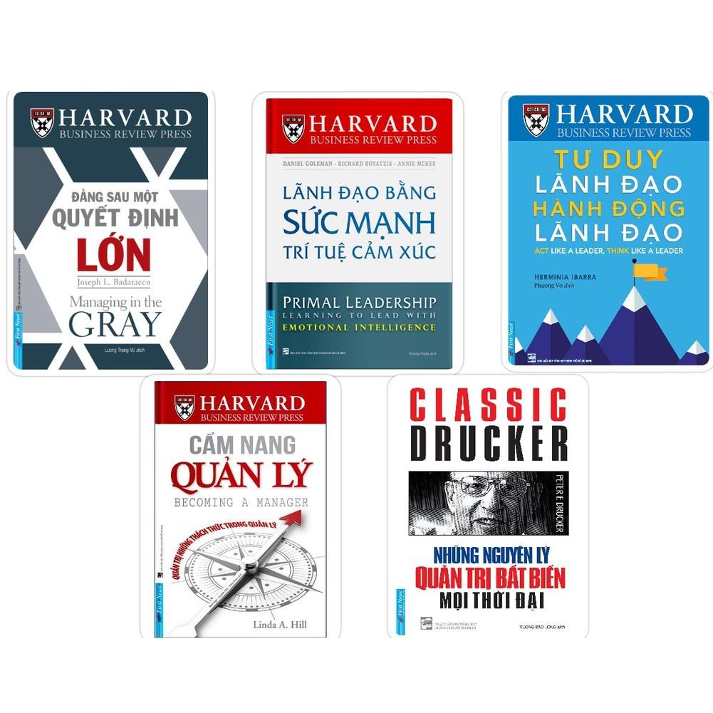 Sách - Combo Lãnh đạo tiên phong - Harvard Business Review  - FirstNews