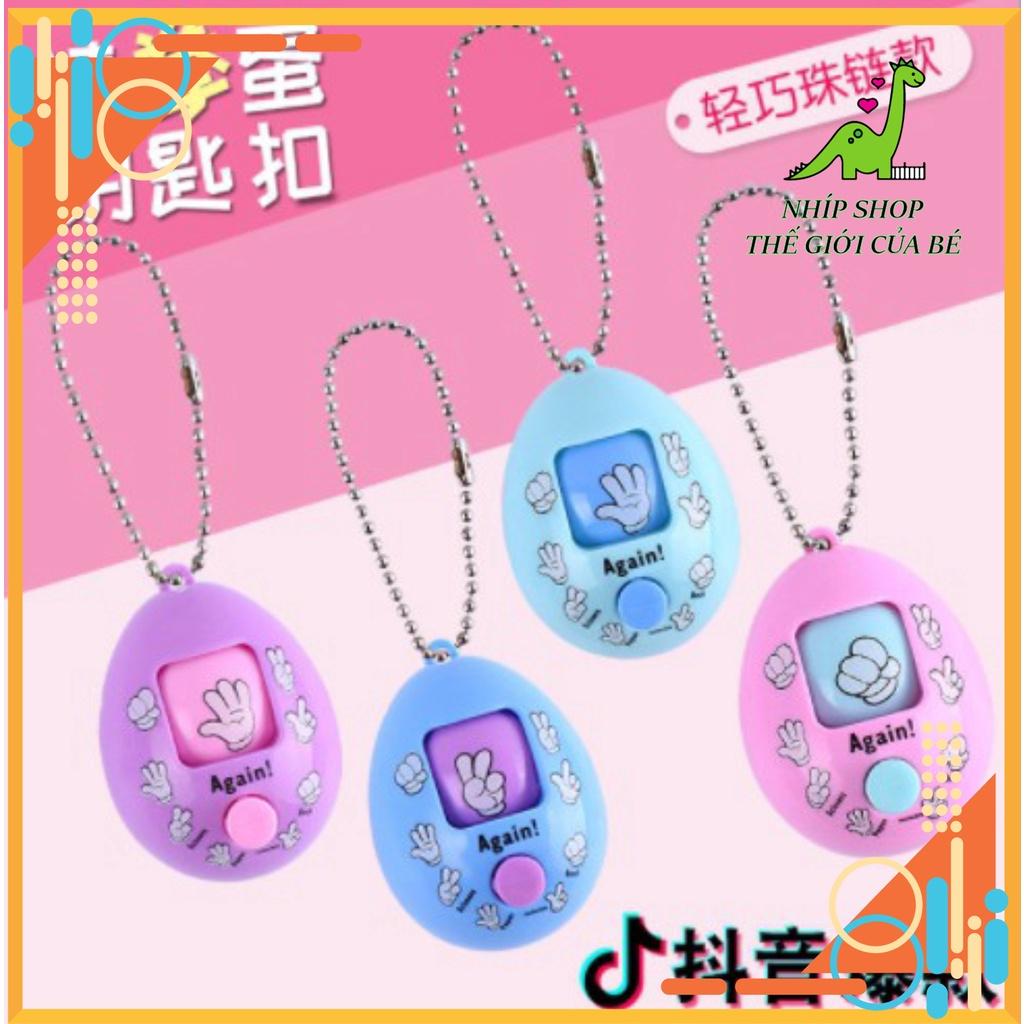 Móc khóa đồ chơi Kéo Búa Lá vui nhộn