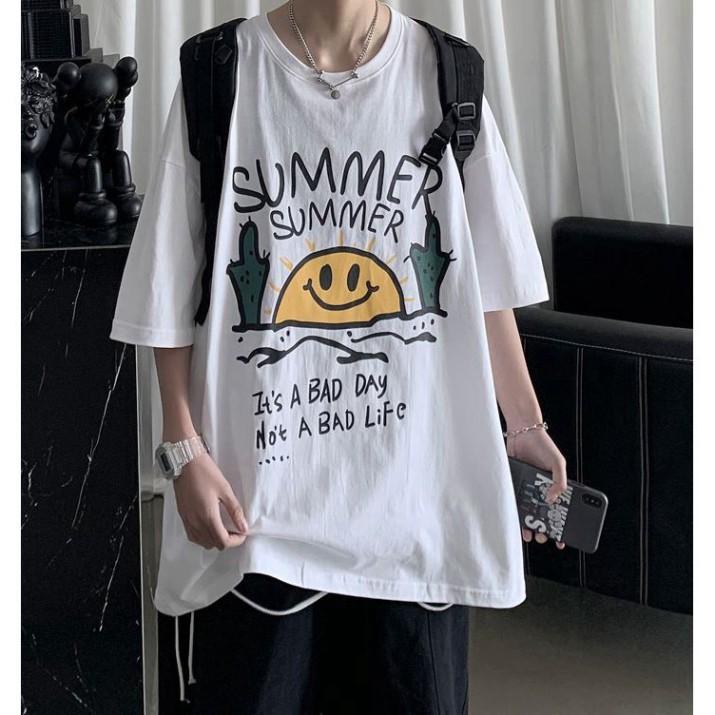 ÁO THUN, ÁO PHÔNG TAY LỠ UNISEX FORM RỘNG OVERSIZE ANIME SUMMER M557 KIWI SHOP chip SHOP