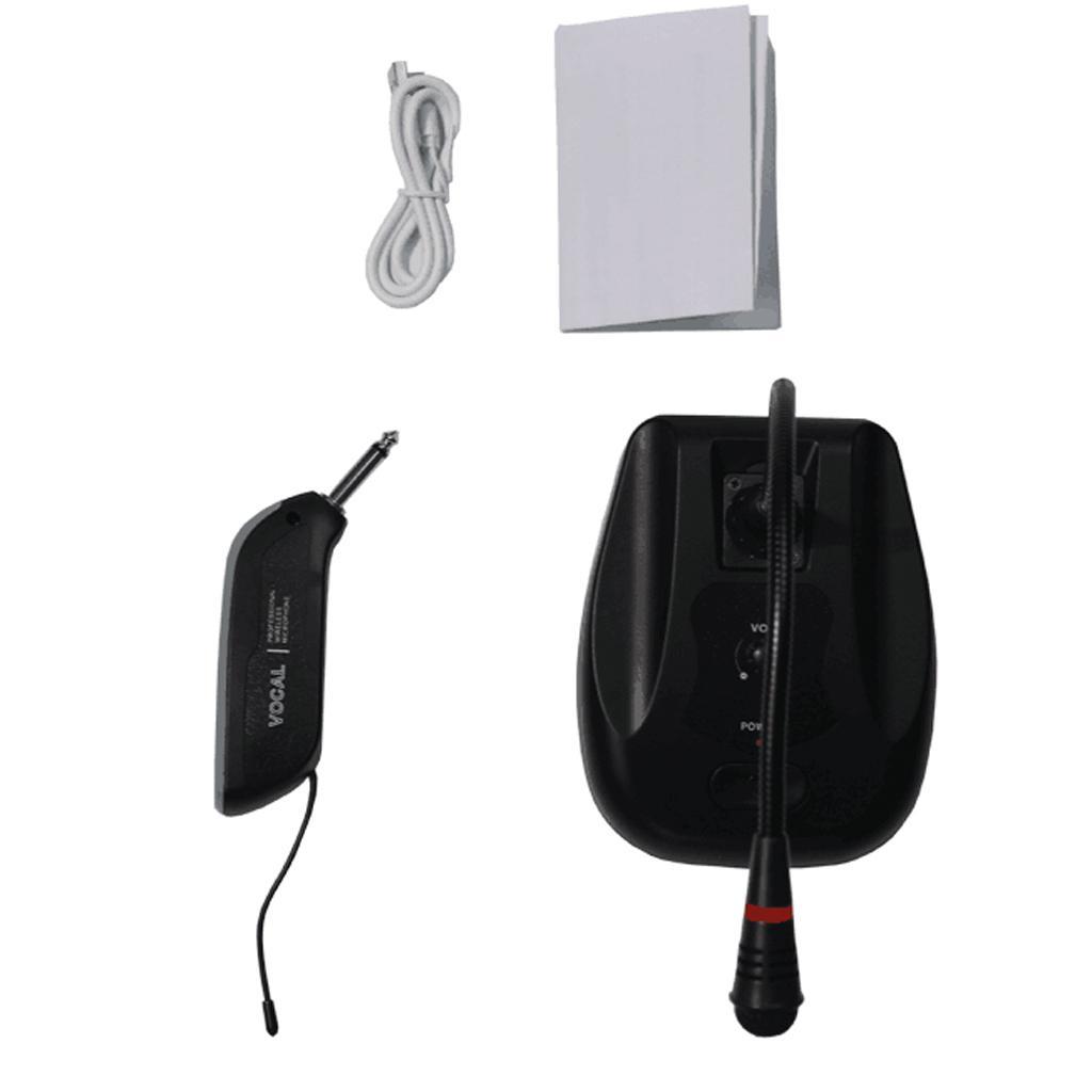 UHF Wireless Handheld/Headset/Lapel/Desktop Microphone Mic with Receiver