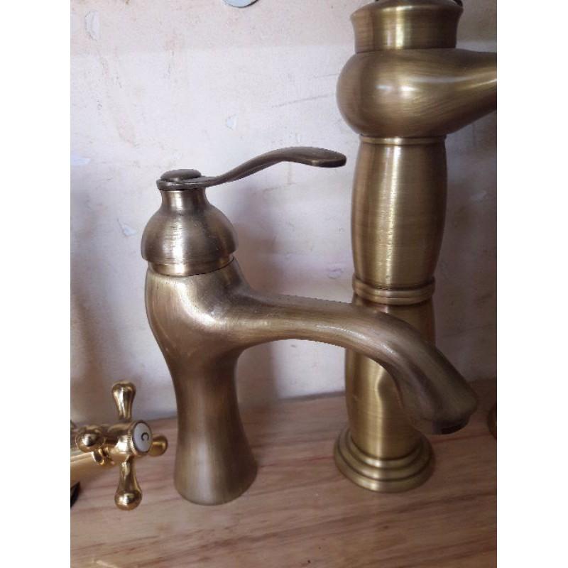 Vòi lavabo nóng lạnh Ấm Nước 2 tấc, 3 tấc