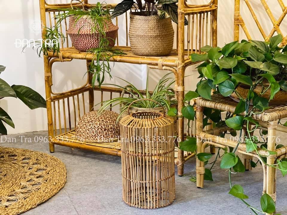 Kệ Mây Vòm Size 1m6 -Kệ Mây Decor Phòng- Kệ Mây Tia Nắng Đan Trà- Nội Thất Mây Tre Đan- Đồ Trang trí Bằng Mây Tre