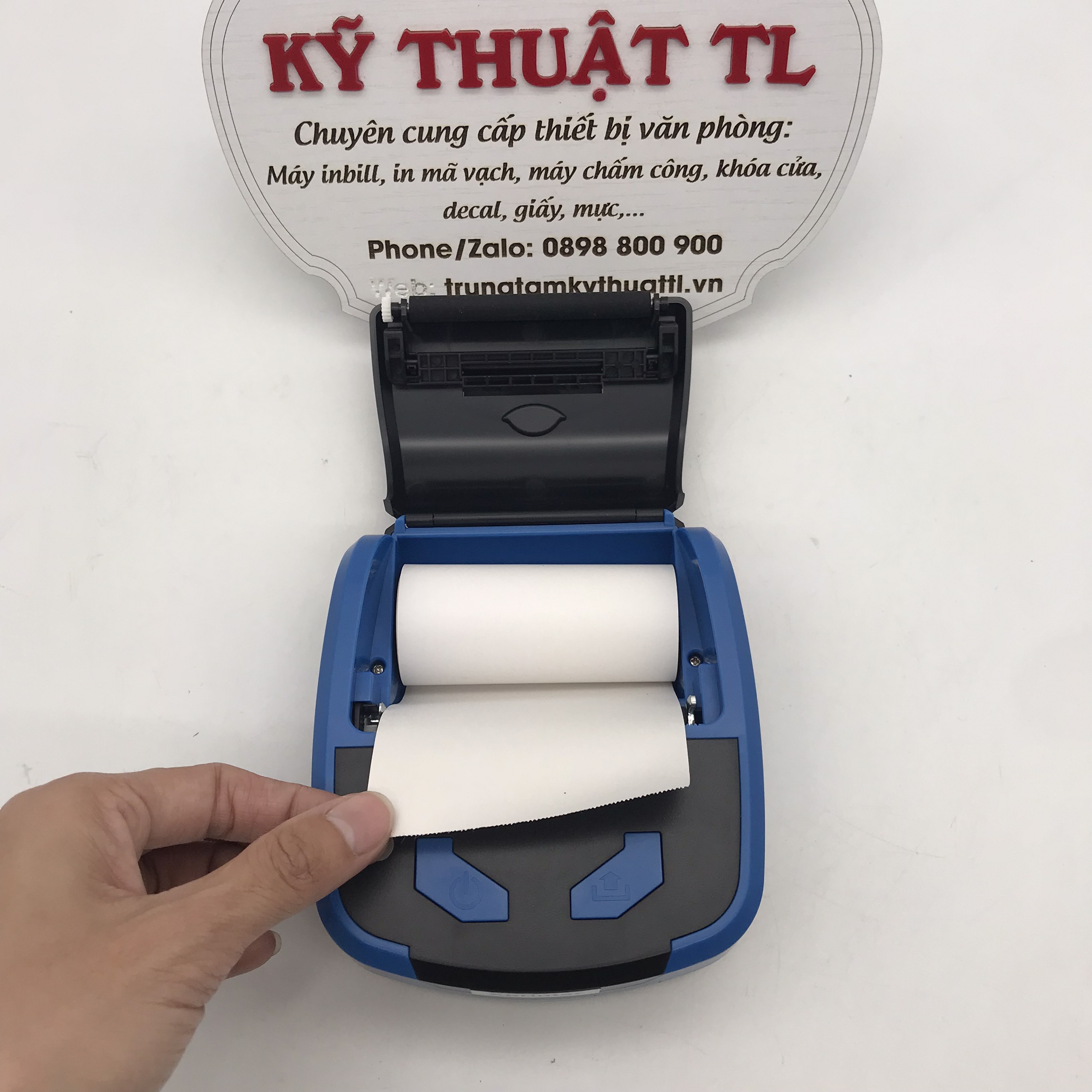 Máy in hóa đơn k80 di động kết nối với Android và IOS  Xprinter XP-P810 ( Hàng chính hãng)