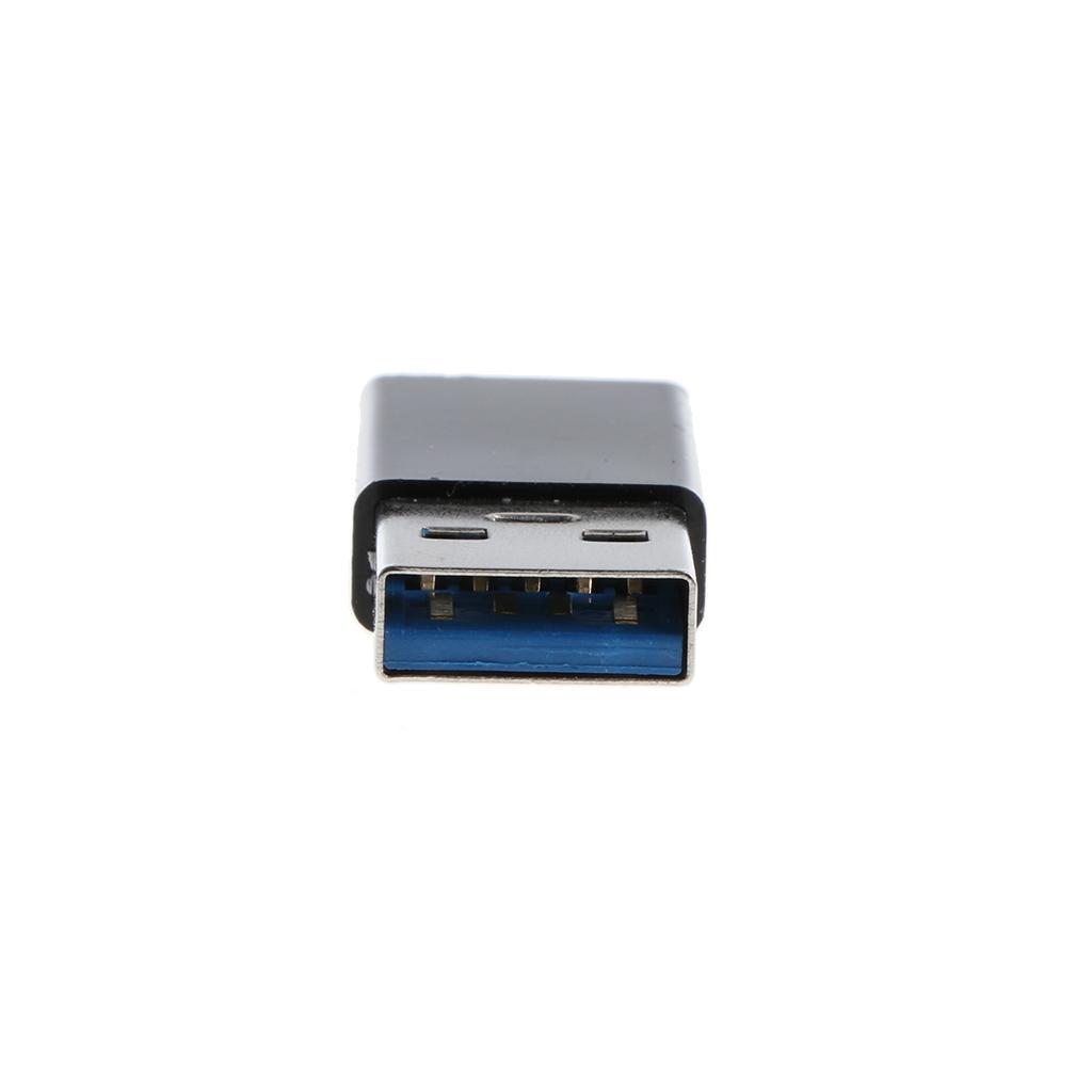 USB 3.0 Male to USB 3.1 Type C Female Connector Data Adapter USB-C Black