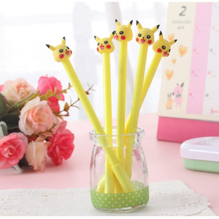 Bút gel nước – Bút pikachu vàng