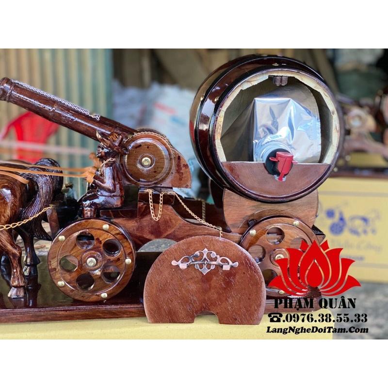 Xe ngựa kéo , song mã thần công kèm túi đựng
