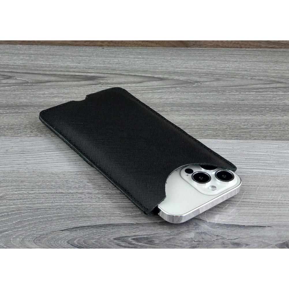 Bao da rút dành cho iphone, SamSung 13 pro max, 12 pro max, s20 ultra.v.v cổ điển da bò safiano nhiều màu