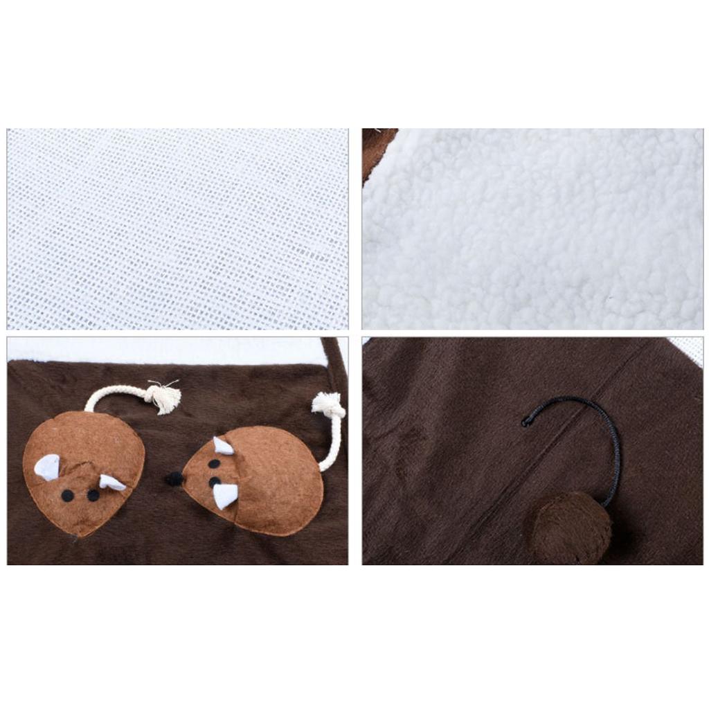 Pet Cat Kitten Scratching Mat Pad For Small Medium Large Cat Square