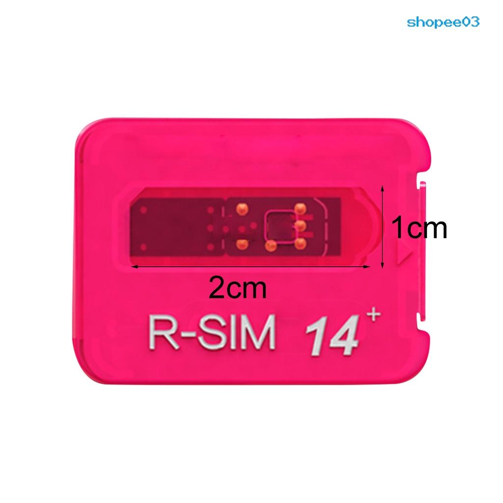 Thẻ mở khóa R-SIM14+ 4G thông dụng cho iPhone