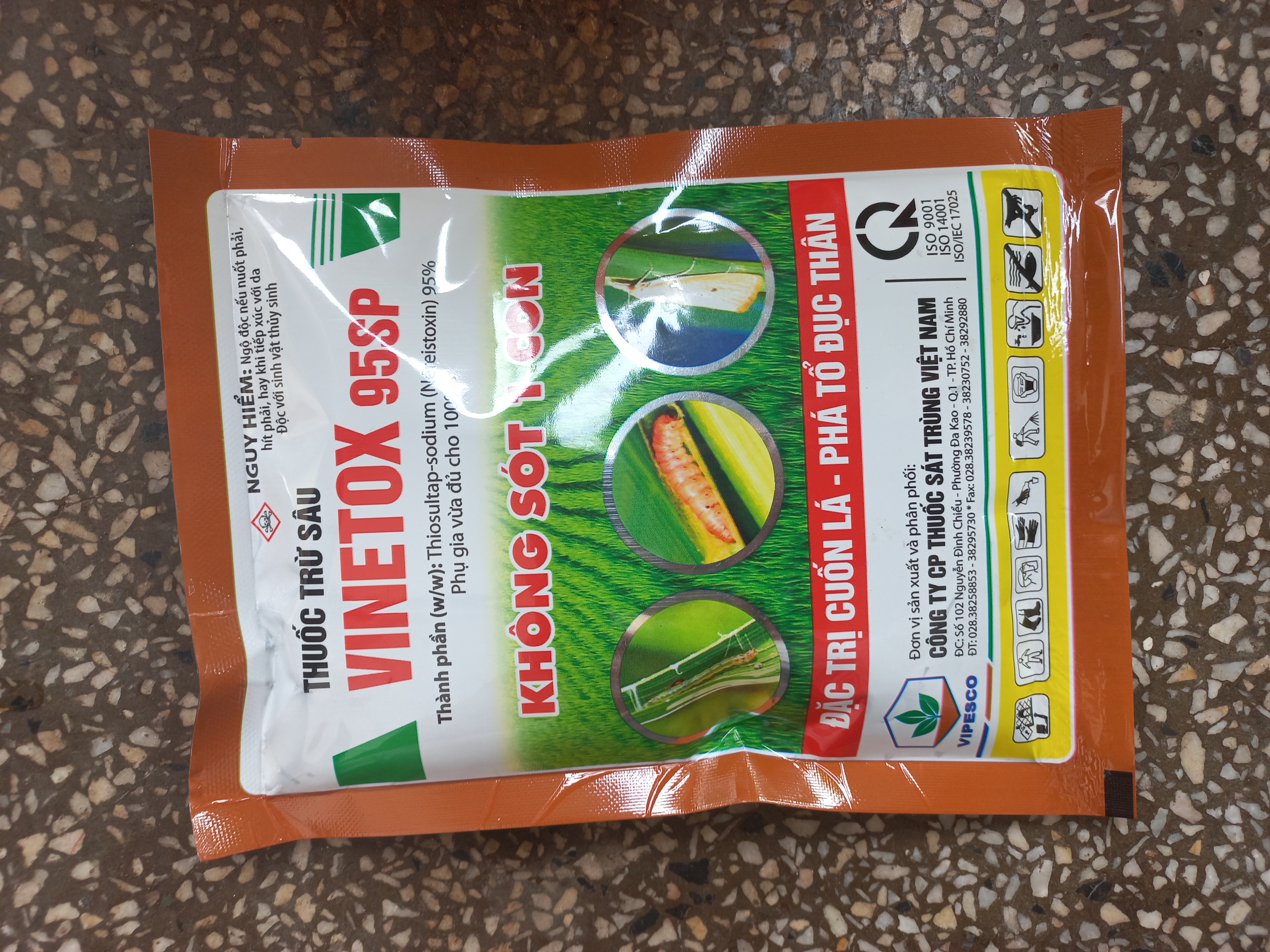 Chế phẩm trừ sâu Vinetox 95SP 100g