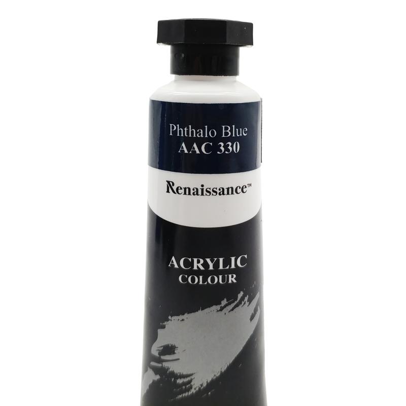 Tuýp Màu Acrylic 45 ml - Renaissance #330 - Phthalo Blue