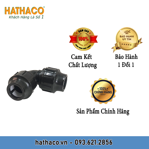 Cút Đều 63 HATHACO (Co 90 Độ) Dùng Cho Ống HDPE