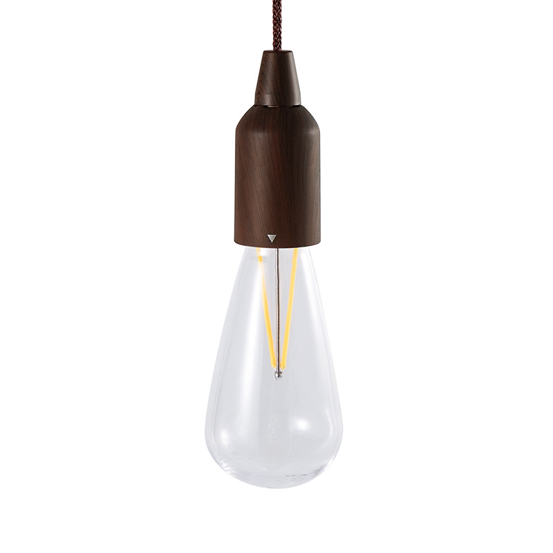 Đèn cắm trại di động ngoài trời Đèn chiếu sáng cổ điển LED dây kéo trang trí chống thấm nước