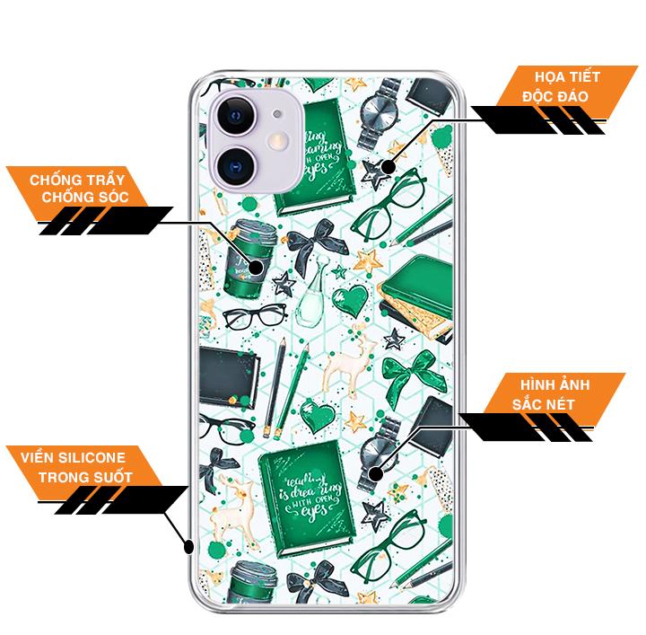 Ốp lưng điện thoại Iphone 11 - Silicon dẻo - 0062 DREAM04 - Hàng Chính Hãng