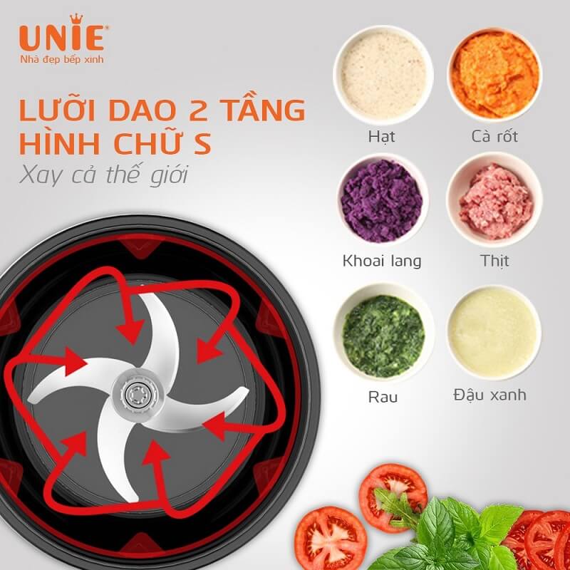 Máy xay thịt đa năng Unie UE-228. Hàng chính hãng