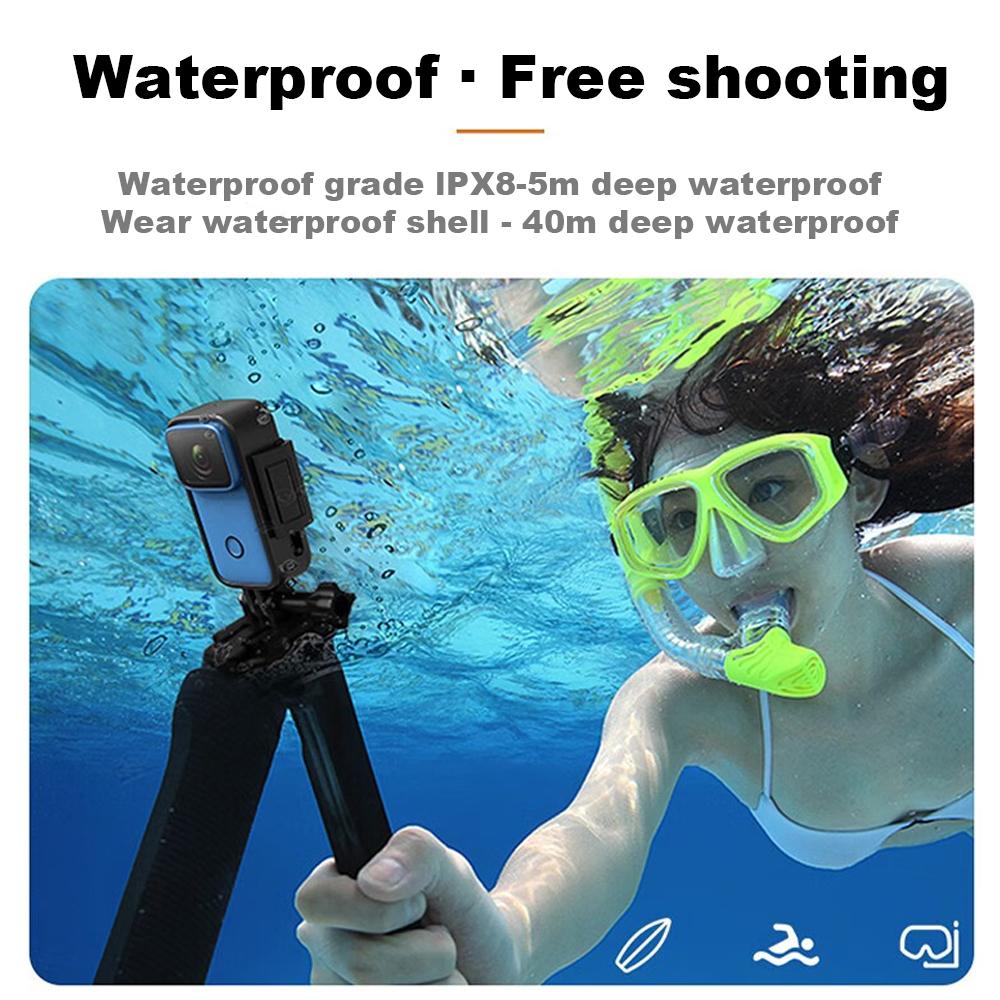 SJCAM C200 Plus Camera Hành Động 4K 16MP WiFi NTK 96660 Con Quay Hồi Chuyển Chống Rung Tầm Nhìn Ban Đêm Thân Máy 5M Chống Nước DV Webcam Thể Thao Di Động