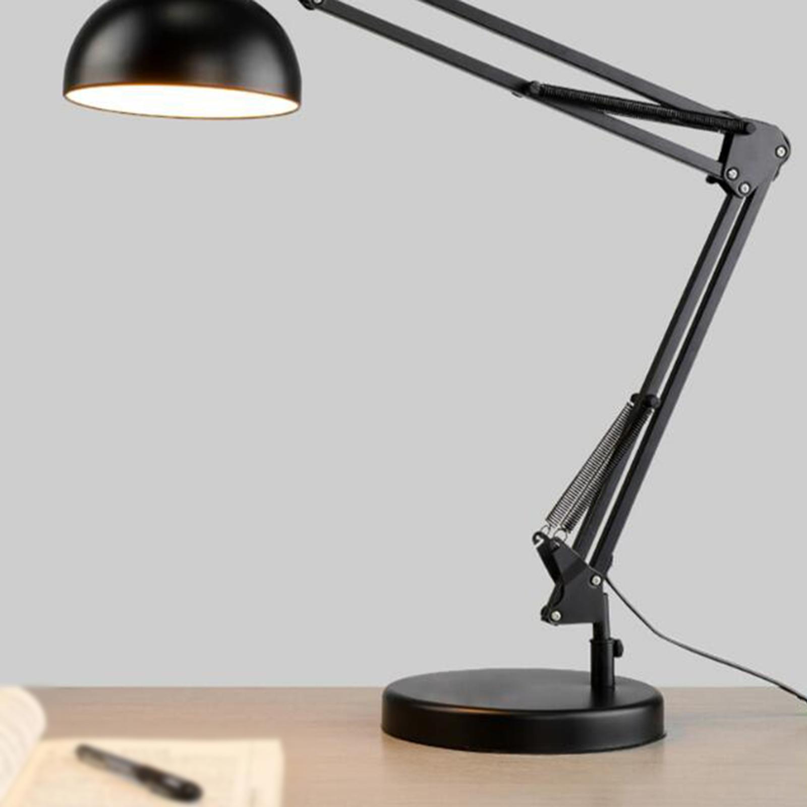 Universal Metal Base for Table Lamp Adjustable Bottom Plate Desk Lamp Base