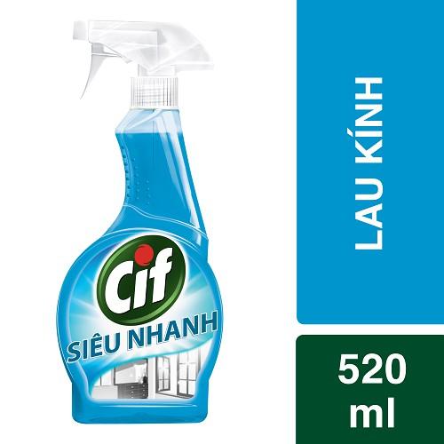 Nước lau kính Cif (520ml)