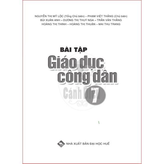 Bài Tập Giáo Dục Công dân 7 - Cánh Diều