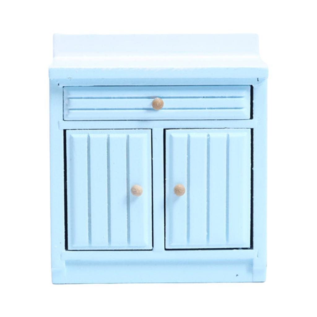 Dollhouse Miniature Kitchen Furniture BJD Doll Tiny Model DIY Decor Ornament