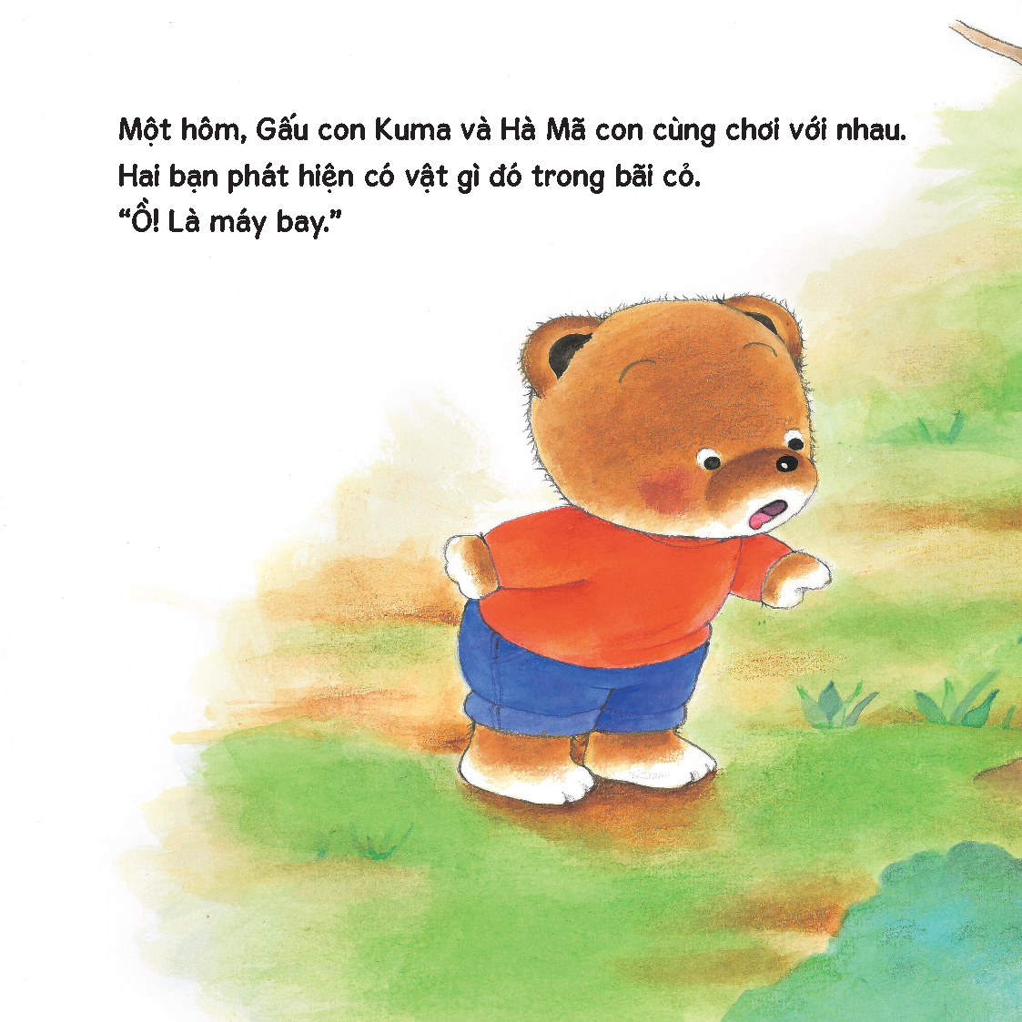 Không chơi với cậu nữa - Sách tranh ehon Gấu con Kuma - Những chuyện nhỏ hàng ngày