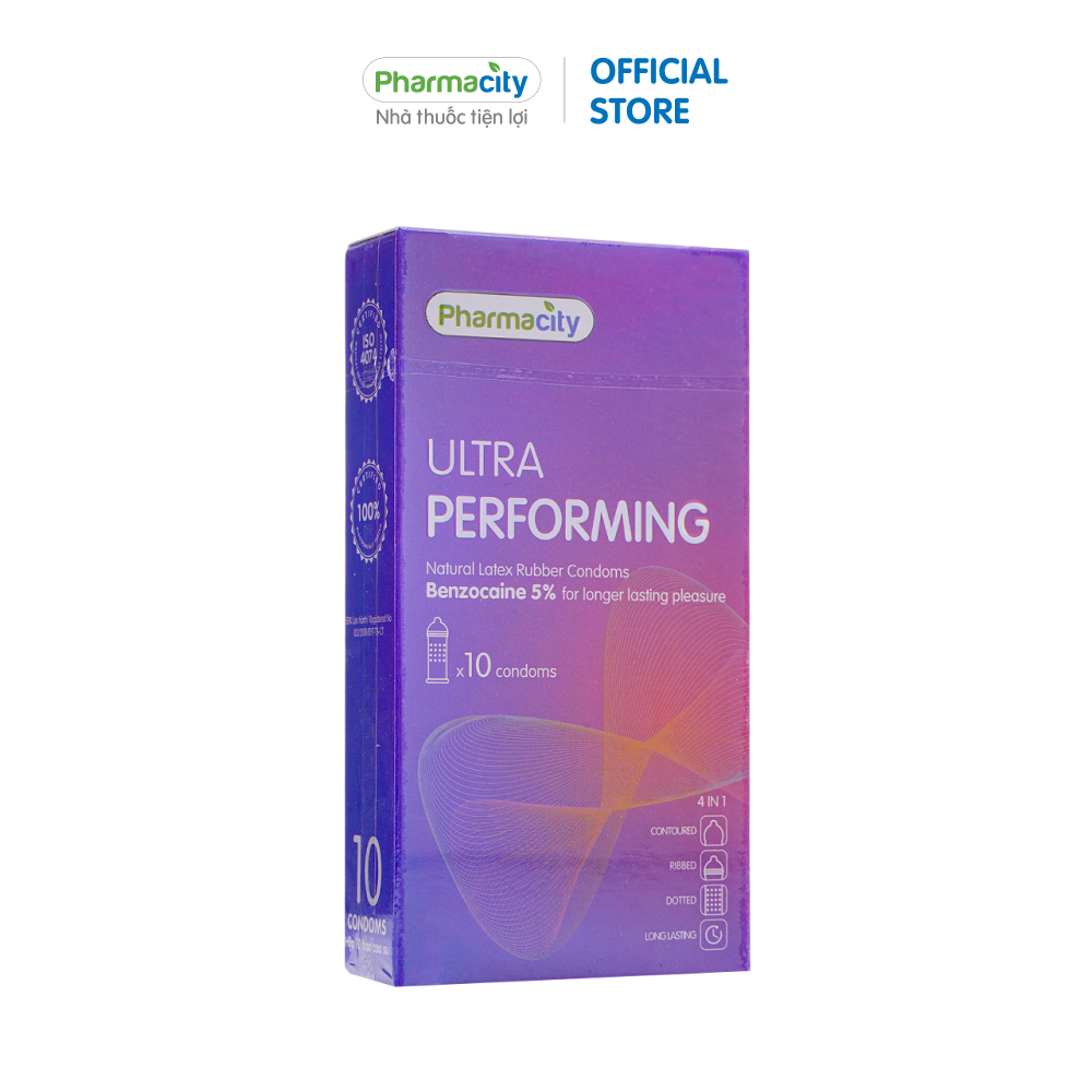 Bao cao su Pharmacity Ultra Performing