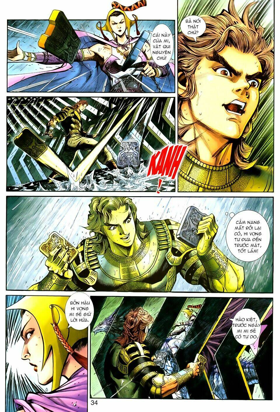 thần binh huyền kỳ 3+3.5 chapter 30 32