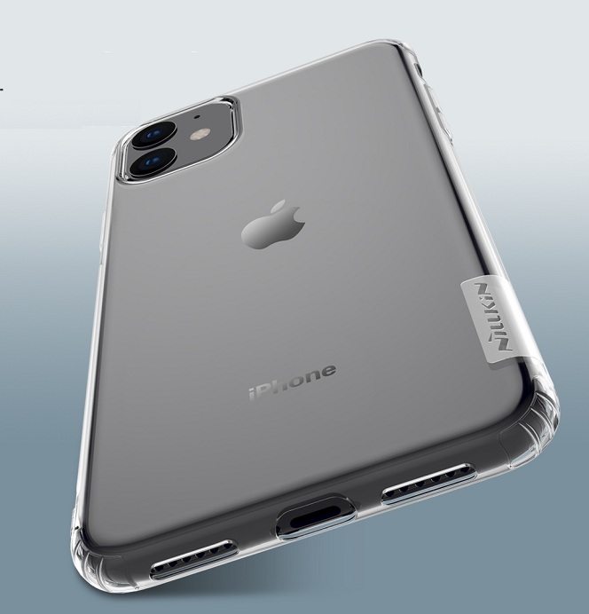 Ốp lưng silicon dẻo trong suốt dành cho iPhone 11 Pro 5.8 chính hãng Nillkin Nature