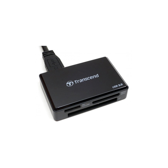 Đầu đọc thẻ nhớ Transcend All-in-1 USB 3.0/ 3.1 (F8K2) - Hàng Chính Hãng