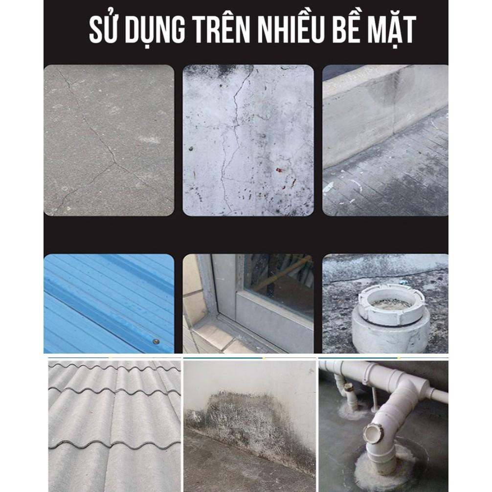 Bình Xịt Chống Thấm Chống Dột tường, mái nhà, mái tôn, bể nước, ống nước