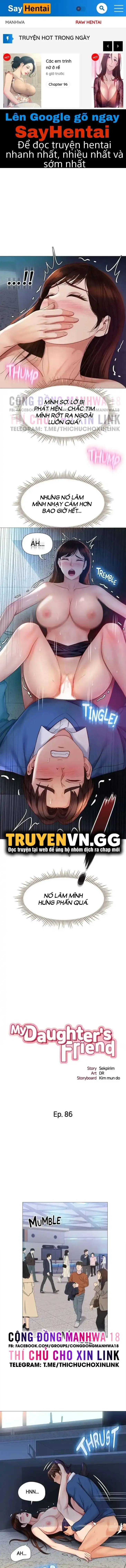 my daughter's friend chapter 86 1