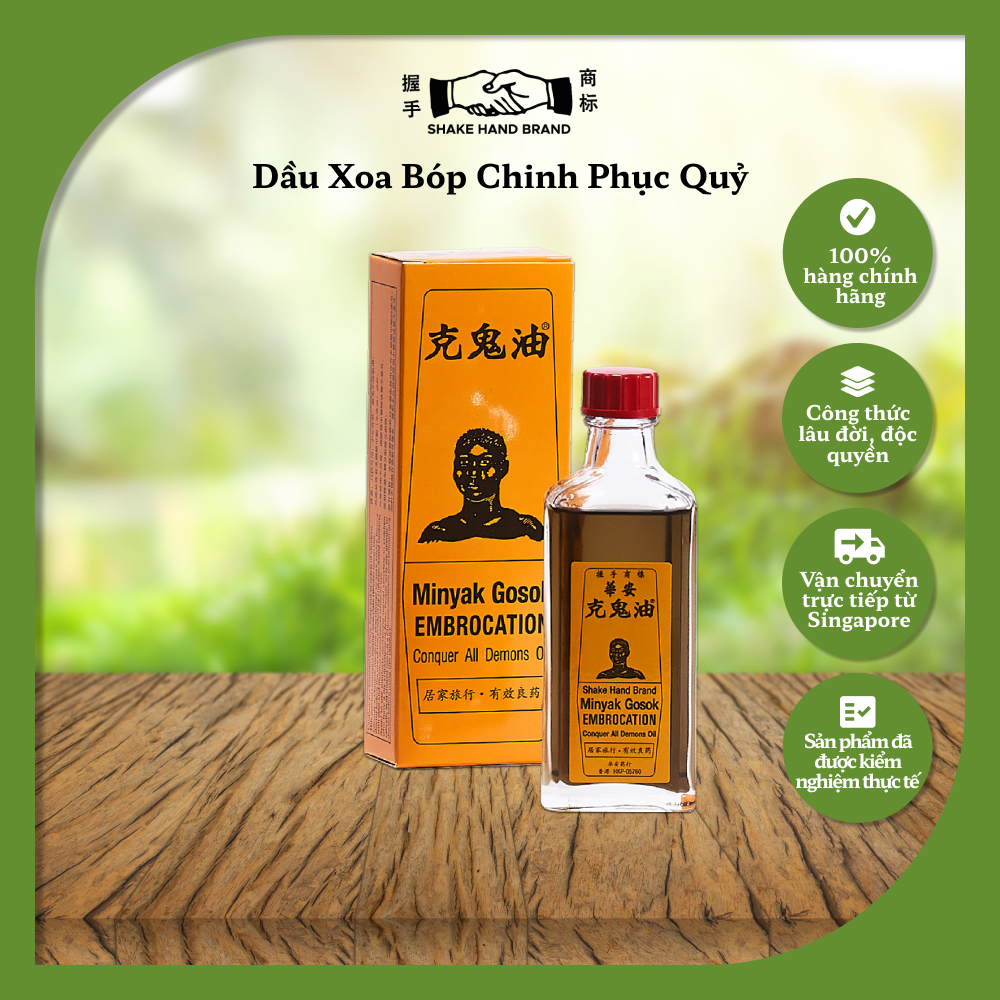 Dầu xoa bóp Singapore Chinh Phục Quỷ Shake Hand chuyên sâu giải ...