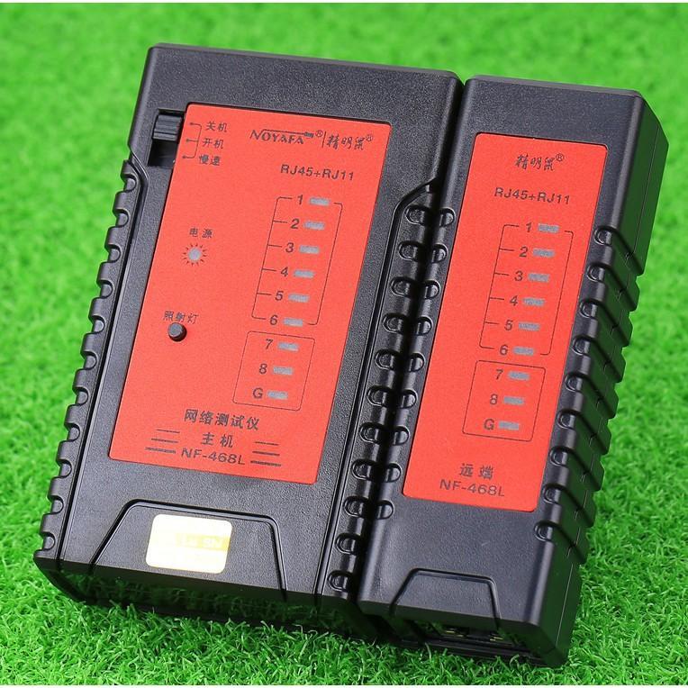 Máy test mạng đa năng chính hãng Noyafa NF-468L có đèn LED