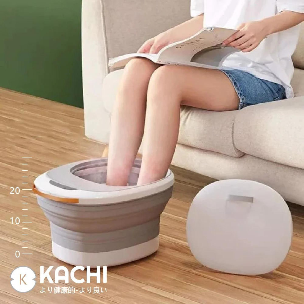 Bồn ngâm chân hồng ngoại xếp gọn Kachi MK344